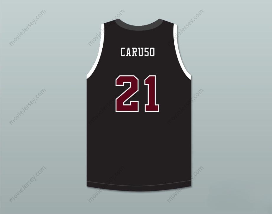 PERSONALIZADO Cualquier Nombre Número ALEX CARUSO 21 CAMISETA DE BALONCESTO Negra Cosida TIGERS DE A&M CONSOLIDATED HIGH SCHOOL Tallas S-6XL