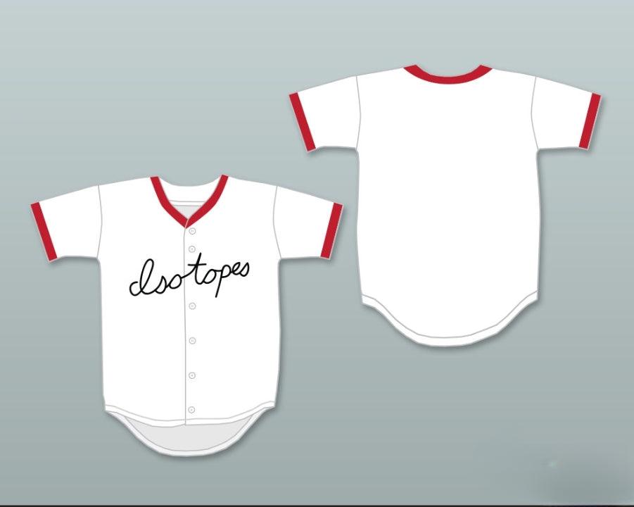 Camiseta de béisbol ISOTOPES con nombre y número personalizados, costura superior, tallas S-6XL