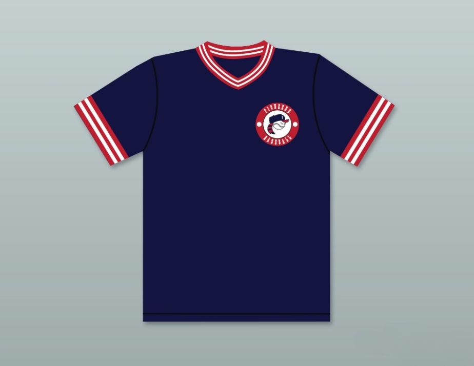 Camiseta de béisbol cosida a medida con cualquier nombre y número de JOE ROGAN FRANK VALENTE 9 PIONEERS AWAY HARDBALL SITCOM Top S-6XL