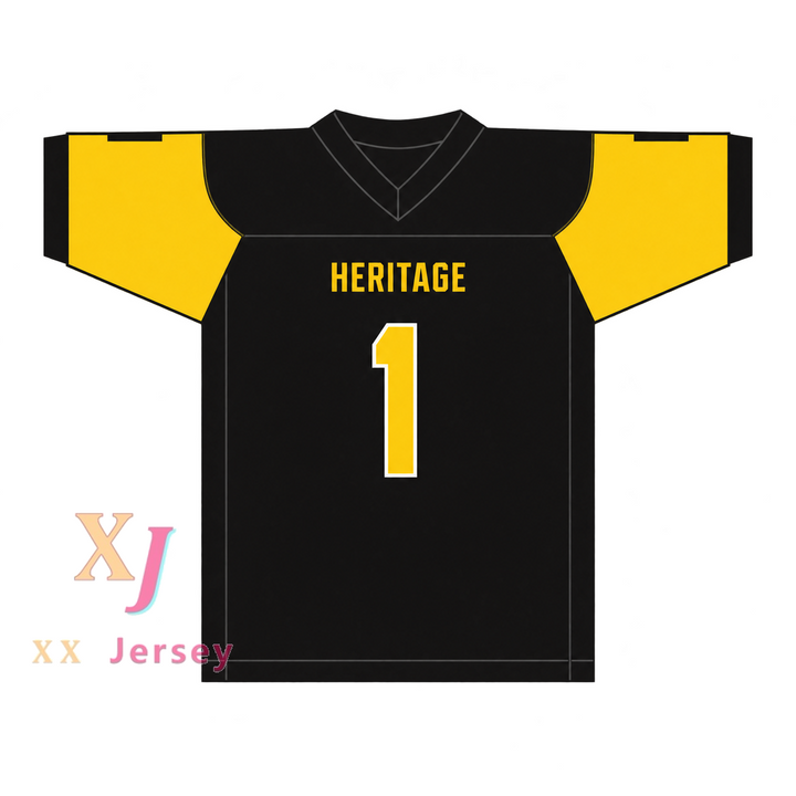 Custom Sony Michel 1 American Heritage School Patriots Football Jersey