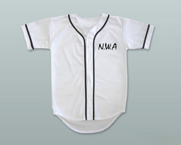 Camiseta de béisbol blanca N.W.A. DR. DRE 92 personalizada con cualquier nombre y número, cosida, tallas S-6XL