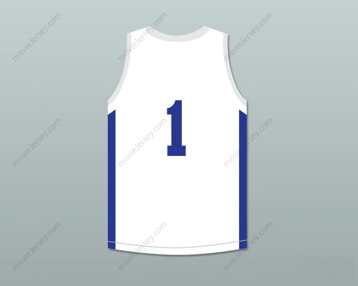PERSONALIZA CUALQUIER Nombre Número LAMELO BALL 1 SPIRE CAMISETA BALONCESTO BLANCA Parte Superior Cosida S-6XL