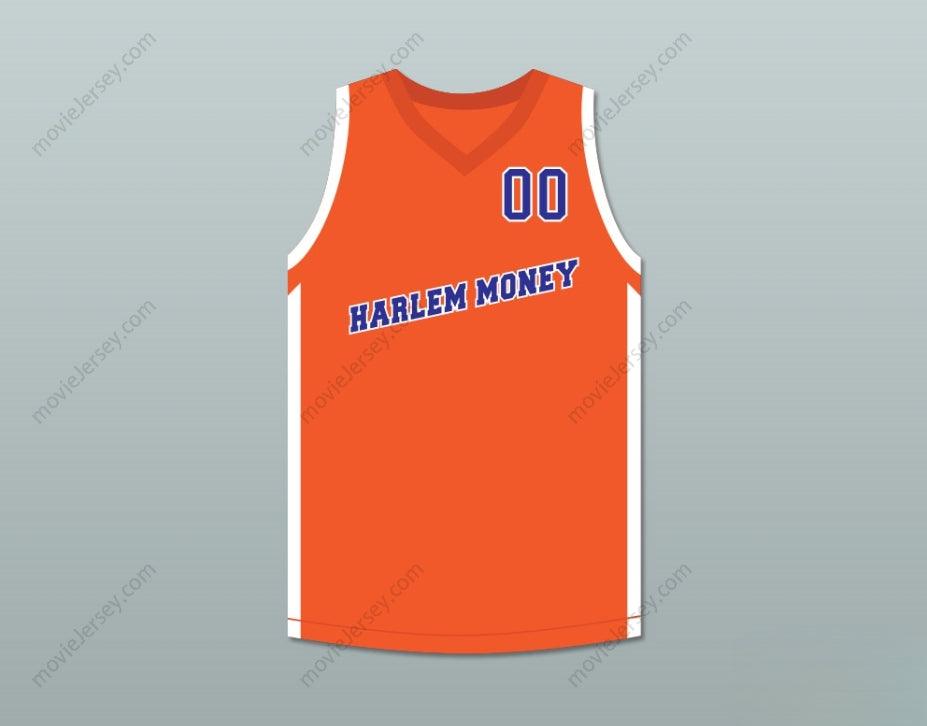 CUSTOM ANY Name Number BOOTS 00 HARLEM MONEY BASKETBALL JERSEY UNCLE DREW Top Stitched S-6XL