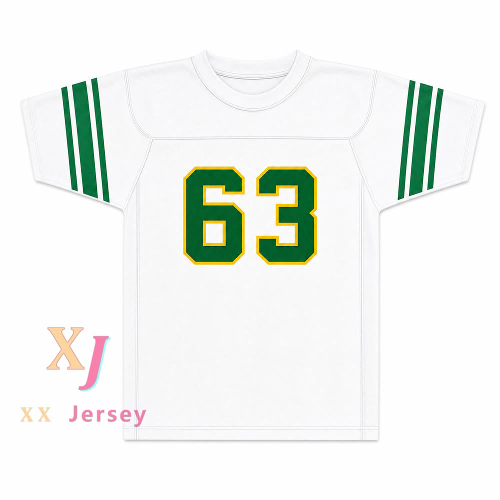 PERSONALIZA Cualquier Nombre Número WILLIE LANIER 63 MAGGIE L. WALKER GOVERNOR'S SCHOOL DRAGONS Camiseta de Fútbol Cosida S-6XL