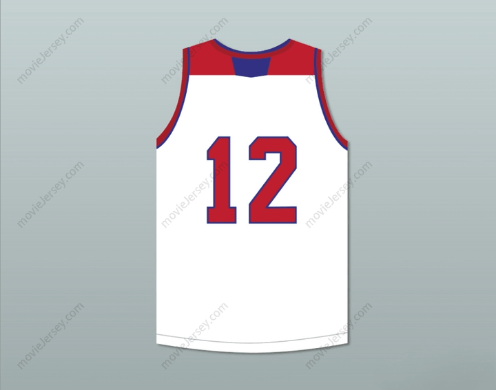 CUSTOM ANY Name Number ZION WILLIAMSON 12  DAY SCHOOL GRIFFINS WHITE BASKETBALL JERSEY 5 Top Stitched S-6XL
