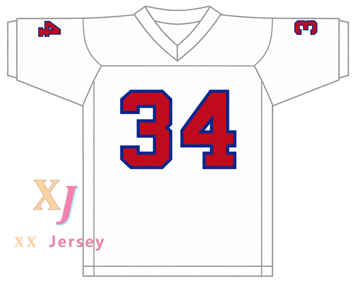 Custom Herschel Walker 34 New Jersey Generals 1983-85 USFL Football Jersey
