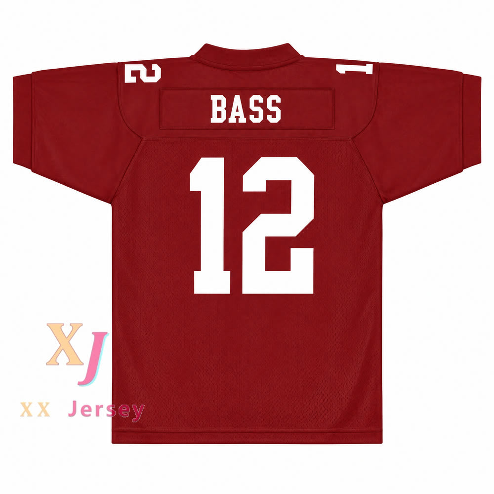 Custom Ronnie Sunshine Bass 12 T. C. Williams Titans Football Jersey