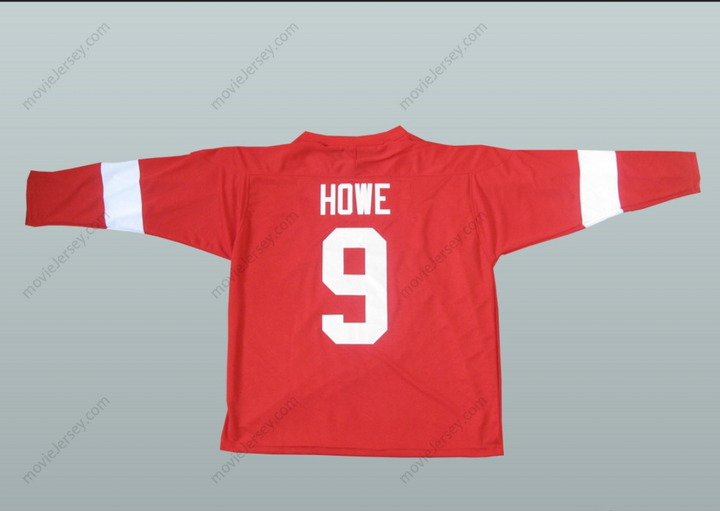 Custom Any Name Number Unique Gordie Howe 9 Specially Made Hockey Jersey Top Stitched S-6XL