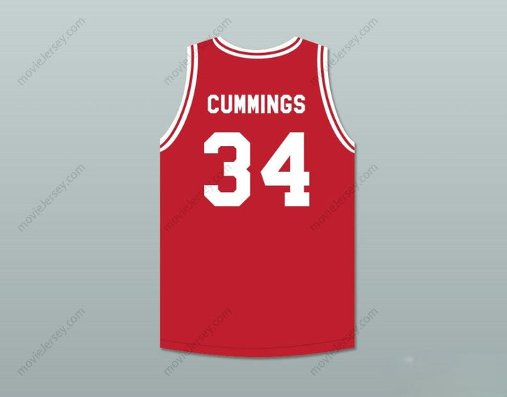 PERSONALIZA CUALQUIER Nombre Número TERRY CUMMINGS 34 PUSH EXCEL PRO BALONCESTO CLÁSICO CAMISETA ROJA 1988 EVENTO BENÉFICO Costuras de primera S-6XL