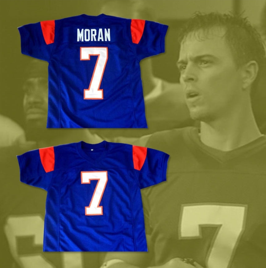 PERSONALIZADA CUALQUIER Nombre Número ALEX MORAN 7 BLUE MOUNTAIN STATE GOATS Camiseta Fútbol Cosida Tallas S-6XL