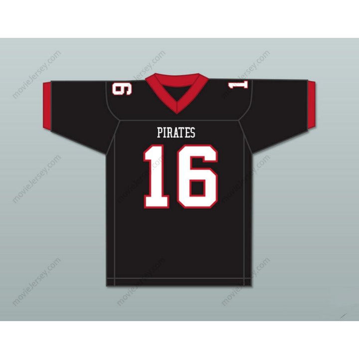 PERSONALIZADA Cualquier Nombre Número TJ WATT 16 Camiseta de Fútbol PIRATES de la Escuela Secundaria PEWAUKEE, Costuras Superiores Tallas S-6XL