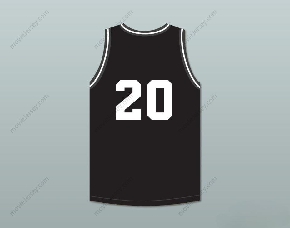CAMISETA DE BALONCESTO CON BANDERA CONFEDERADA BLANCA Y NEGRA RECUPERADA, PERSONALIZABLE CON CUALQUIER Nombre y Número, Costuras Reforzadas Tallas S-6XL