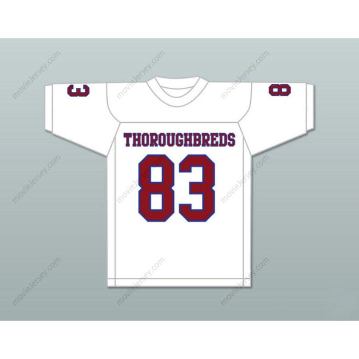 PERSONALIZA CUALQUIER Nombre Número TED HENDRICKS 83 HIALEAH SENIOR HIGH SCHOOL THOROUGHBREDS Camiseta de fútbol con costuras S-6XL