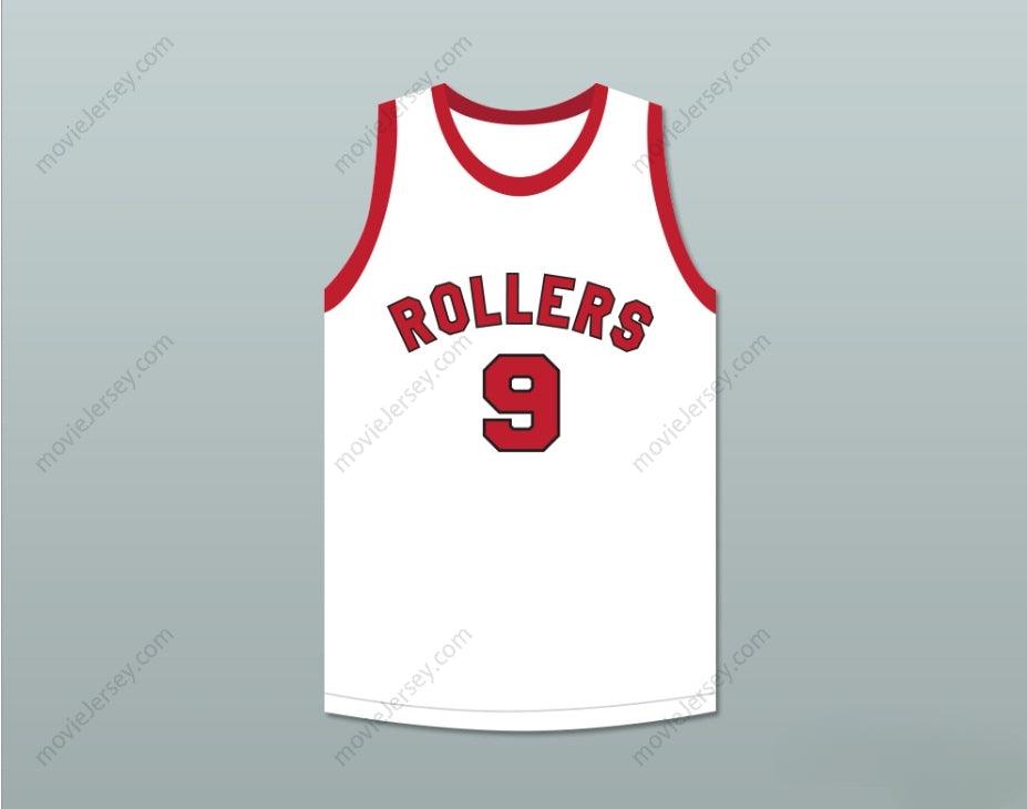 CUSTOM ANY Name Number BOB HUBBARD 9 PROVIDENCE STEAMROLLERS WHITE BASKETBALL JERSEY 3 Top Stitched S-6XL