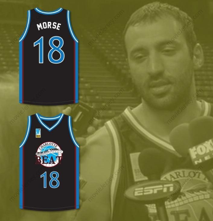PERSONALIZADO CUALQUIER Nombre Número VLADE DIVAC MORSE 18 CHARLOTTE BEAT CAMISETA DE BALONCESTO LOCAL CON PARCHE DE LA UBA JUWANNA MANN Cosido en la parte superior S-6XL