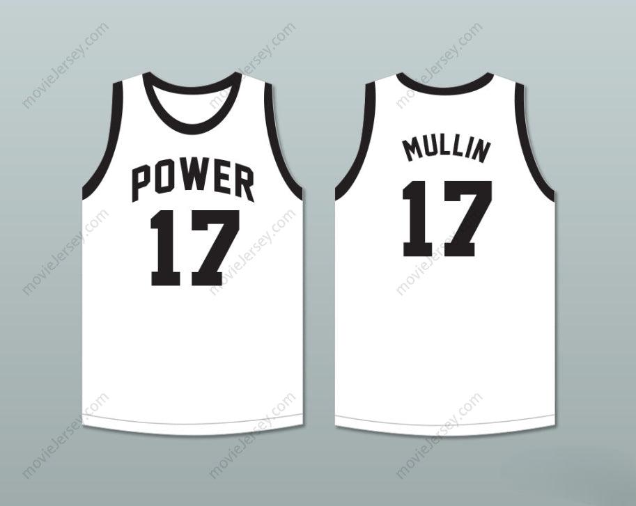 PERSONALIZA Cualquier Nombre Número CHRIS MULLIN 17 POWER MEMORIAL ACADEMY JERSEY DE BALONCESTO BLANCO Cosido S-6XL