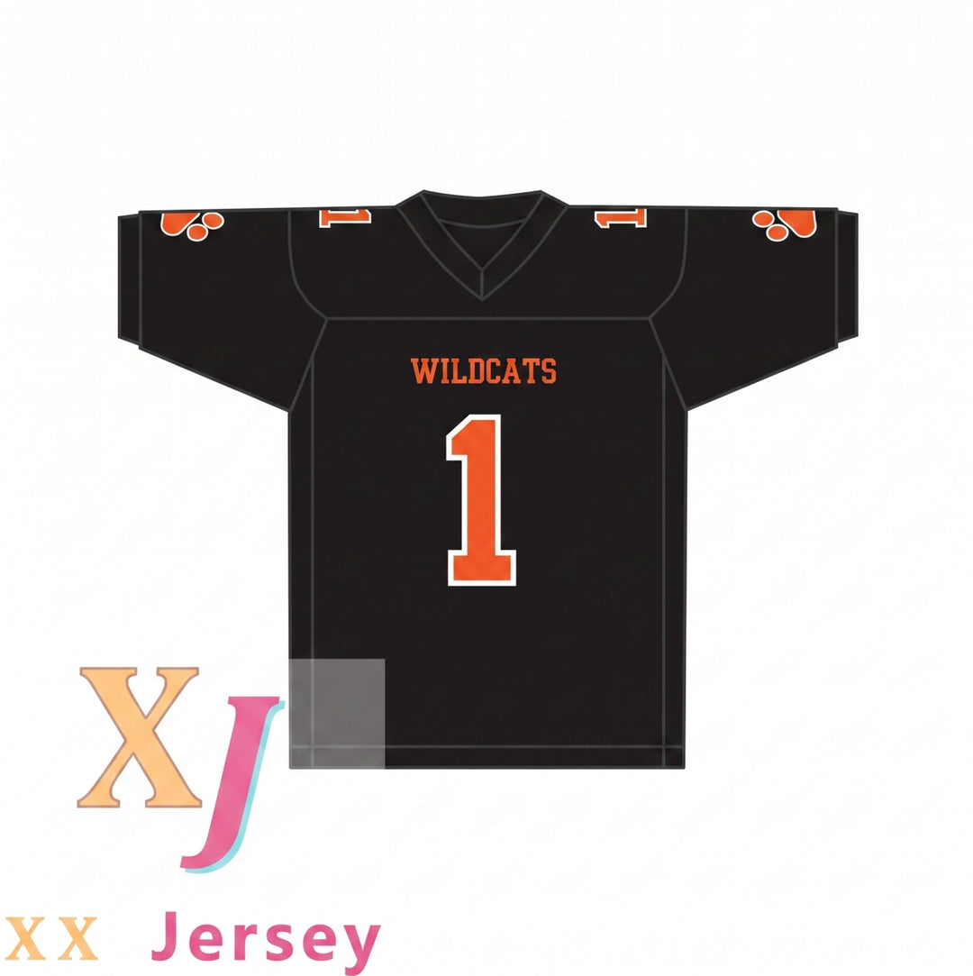 CUSTOM WILDCATS JULIAN EDELMAN 1 HIGH SCHOOL FOOTBALL JERSEY Stitched S-6XL
