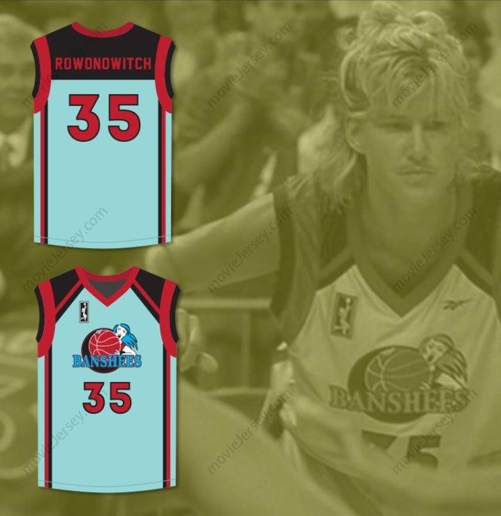 PERSONALIZA CUALQUIER Nombre Número HEATHER QUELLA MAGDA ROWONOWITCH 35 CHARLOTTE BANSHEES CAMISETA DE BALONCESTO LOCAL CON PARCHE WUBA JUWANNA MANN Cosido a mano Tallas S-6XL