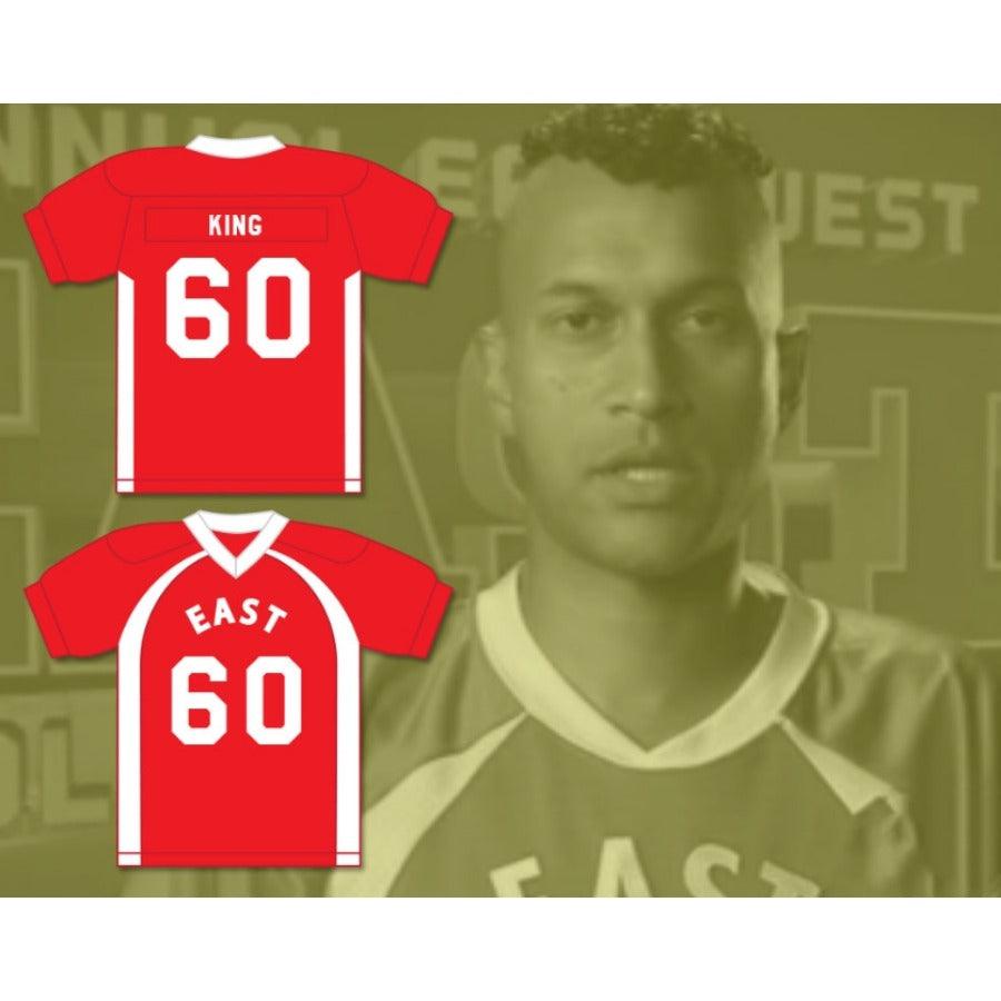 PERSONALIZA Cualquier Nombre Número CAMISETA DE FÚTBOL UNIVERSITARIA T'VARIUSNESS KING 60 EAST Cosido Superior S-6XL