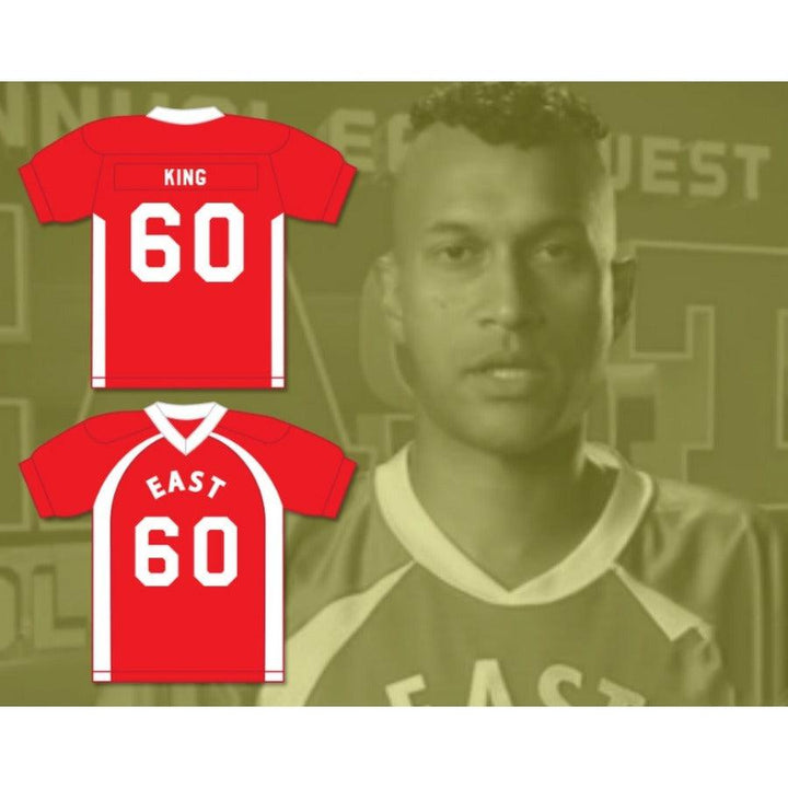 PERSONALIZA Cualquier Nombre Número CAMISETA DE FÚTBOL UNIVERSITARIA T'VARIUSNESS KING 60 EAST Cosido Superior S-6XL