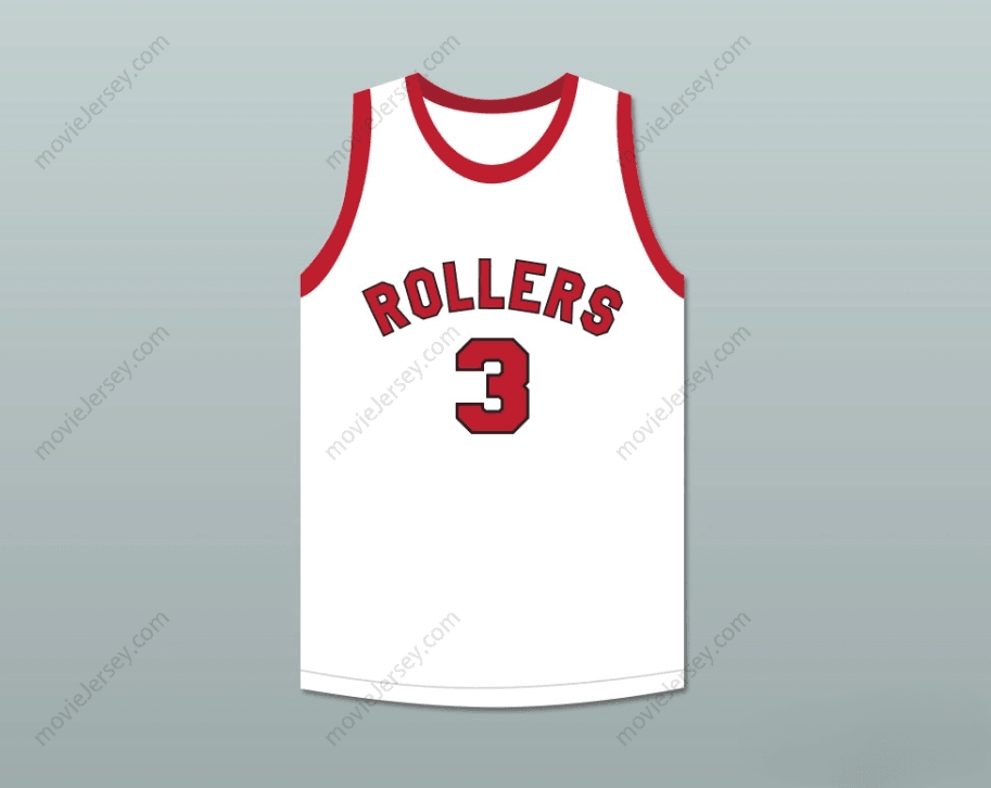CAMISETA DE BALONCESTO BLANCA PERSONALIZADA CUALQUIER Nombre Número ERNIE CALVERLEY 3 PROVIDENCE STEAMROLLERS 4 Costura Superior Tallas S-6XL