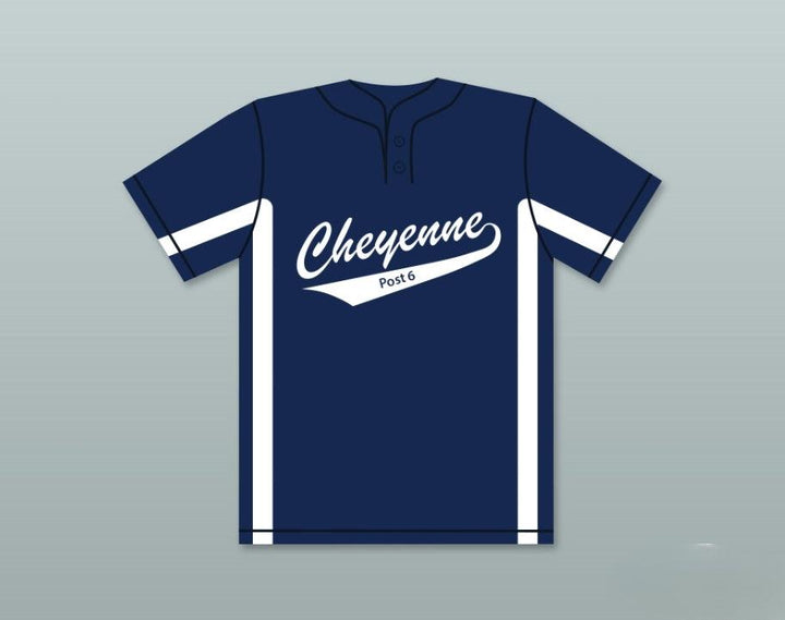 Camiseta de béisbol azul marino BRANDON NIMMO 24 con número y nombre personalizados, con 2 costuras superiores, tallas S-6XL