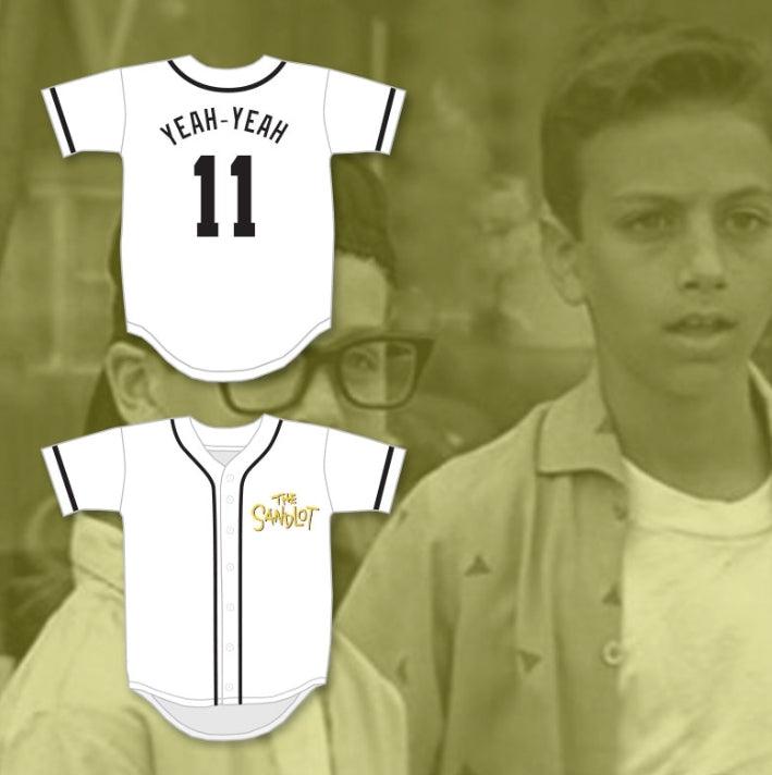 Personaliza cualquier nombre y número ALAN 'YEAH-YEAH' MCCLENNAN 11 CAMISETA DE BÉISBOL THE SANDLOT Cosido superior S-6XL