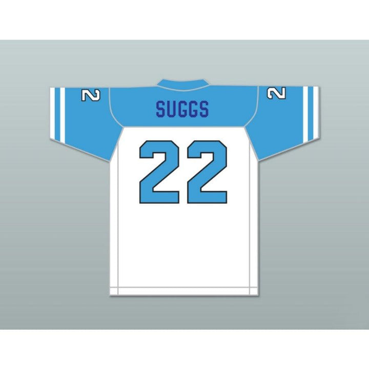 CAMISETA DE FÚTBOL PERSONALIZADA con Cualquier Nombre y Número RICKY SUGGS 22 ARLEN COUGARS DE INSTITUTO, Local, Parte Superior Bordada S-6XL