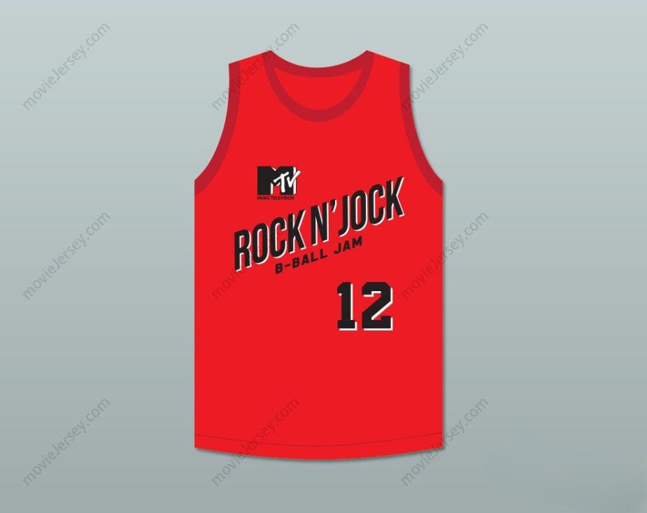PERSONALIZA Cualquier Nombre Número CAMISETA DE BALONCESTO MORRIS CHESTNUT 12 ALBAÑILES SEGUNDO ANUAL ROCK N' JOCK B-BALL JAM 1992 Cosido Superior S-6XL
