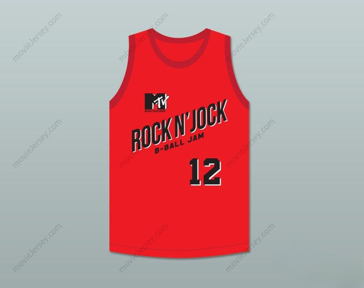 PERSONALIZA Cualquier Nombre Número CAMISETA DE BALONCESTO MORRIS CHESTNUT 12 ALBAÑILES SEGUNDO ANUAL ROCK N' JOCK B-BALL JAM 1992 Cosido Superior S-6XL