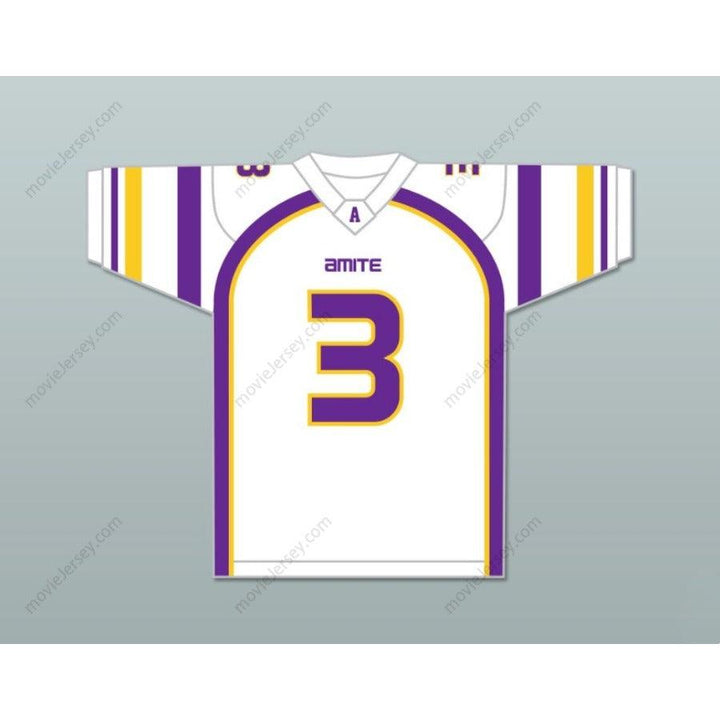 Camiseta de fútbol con nombre y número personalizados de DEVONTA SMITH 3 AMITE MAGNET SCHOOL, cosida, tallas S-6XL