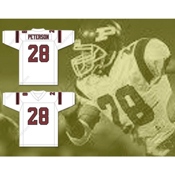 PERSONALIZA Cualquier Nombre Número ADRIAN PETERSON 28 PALESTINE HIGH SCHOOL WILDCATS Camiseta de Fútbol Cosida S-6XL