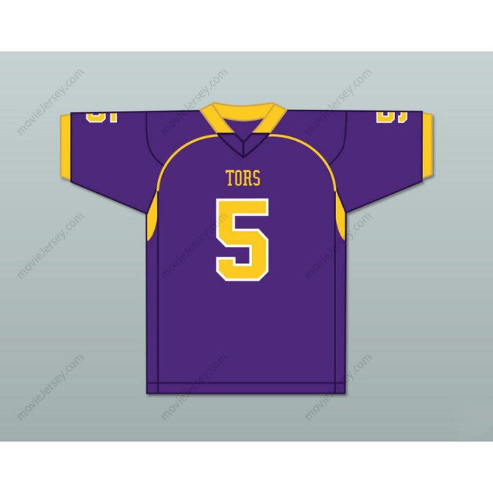 PERSONALIZA Cualquier Nombre Número CAMISETA DE FÚTBOL DE MIKE EVANS #5 DE LA ESCUELA SECUNDARIA TORS Tallas S-6XL
