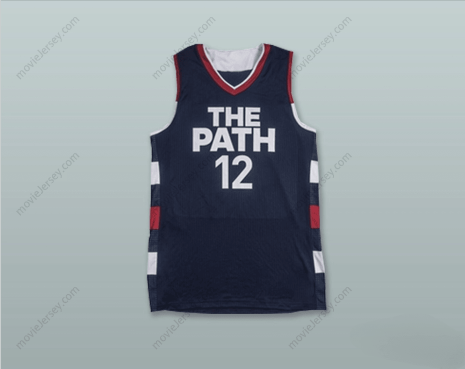 PERSONALIZA CUALQUIER Nombre Número ZION WILLIAMSON 12 THE PATH USA CAMISETA DE BALONCESTO AZUL MARINO Costura superior S-6XL