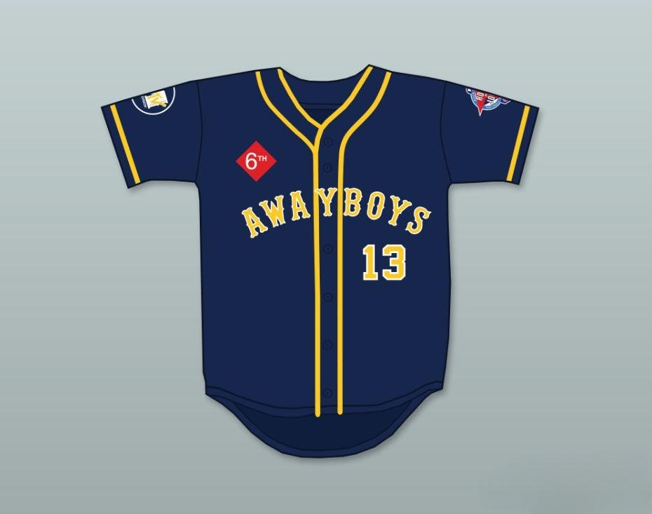 Custom Any Name Number MELISSA ETHERIDGE 13 AWAYBOYS BASEBALL JERSEY 6TH ANNUAL ROCK N' JOCK SOFTBALL CHALLENGE 1995 Top Stitched S-6XL