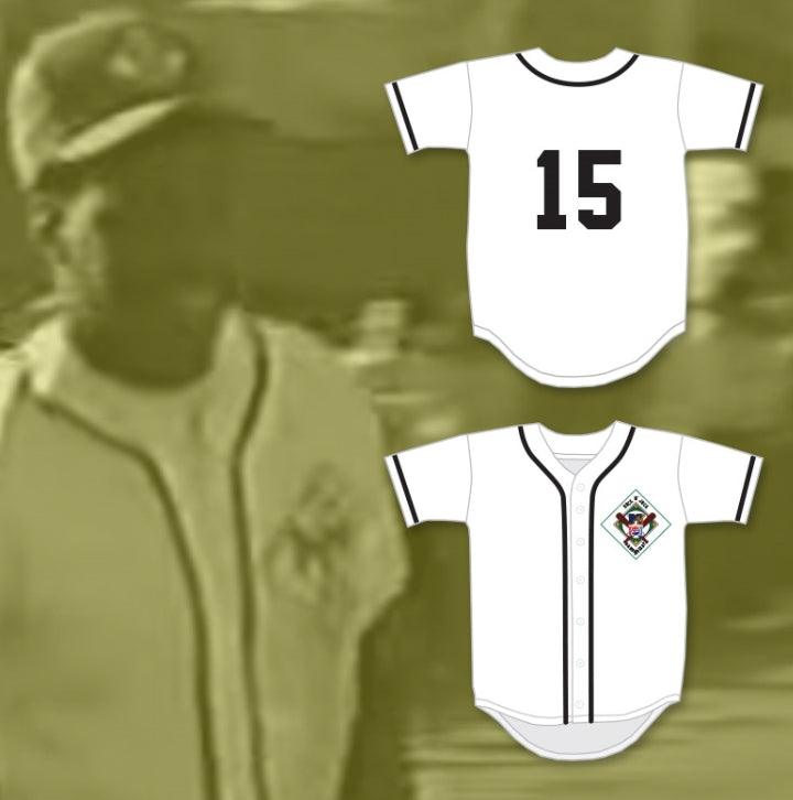 Camiseta de béisbol personalizada con cualquier nombre y número SHAWON DUNSTON 15 SALAMANDERS 1ST ANNUAL ROCK N' JOCK DIAMOND DERBY 1990 con costura superior S-6XL