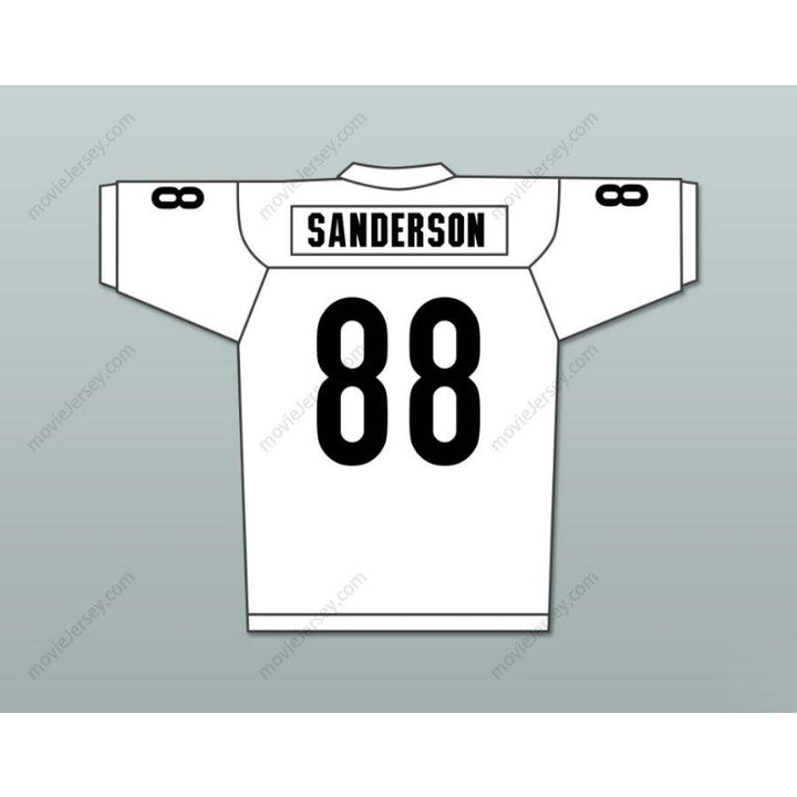 PERSONALIZA Cualquier Nombre Número JIMMY SANDERSON 88 MIAMI SHARKS Ribete Blanco Camiseta de Fútbol Cosida Tallas S-6XL