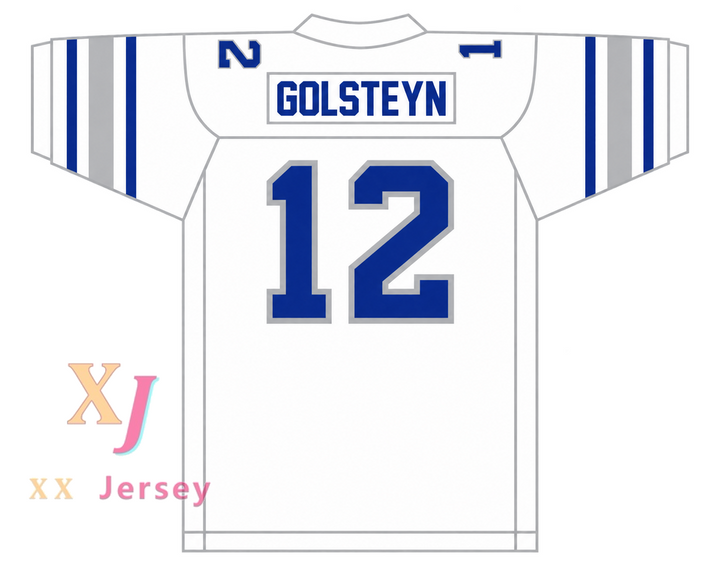 Custom Jerry Golsteyn 12 Orlando Renegades 1985 USFL Football Jersey