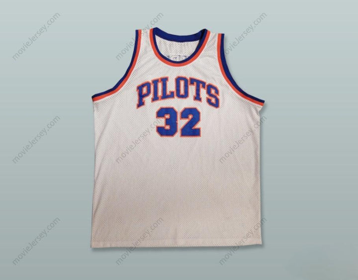 CUSTOM ANY Name Number JASON KIDD 32 NOTRE DAME HIGH SCHOOL PILOTS WHITE BASKETBALL JERSEY Top Stitched S-6XL