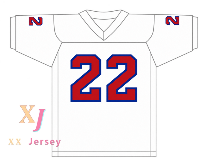 PERSONALIZA CUALQUIER Nombre Número 1985 USFL DOUG FLUTIE 22 NEW JERSEY GENERALS ROAD Camiseta de Fútbol Americana Cosida S-6XL
