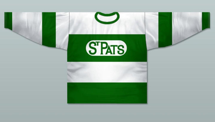 Camiseta de hockey personalizada Toronto St Pats 1922-25 con cualquier nombre y número. Nuevo, cosido, de primera calidad, tallas S-6XL.