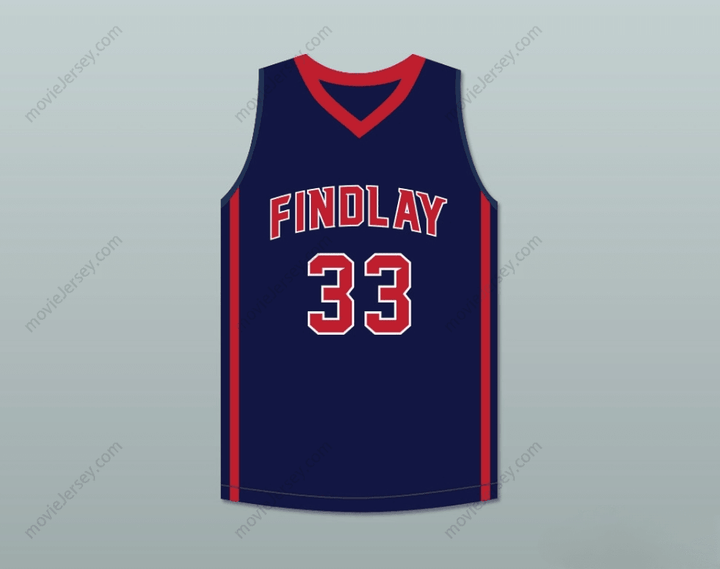 CUSTOM ANY Name Number BOL BOL 33  PREP NAVY BLUE BASKETBALL JERSEY 2 Top Stitched S-6XL