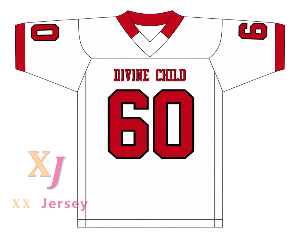 Custom Aidan Hutchinson 60 Divine Child High School Falcons Football Jersey