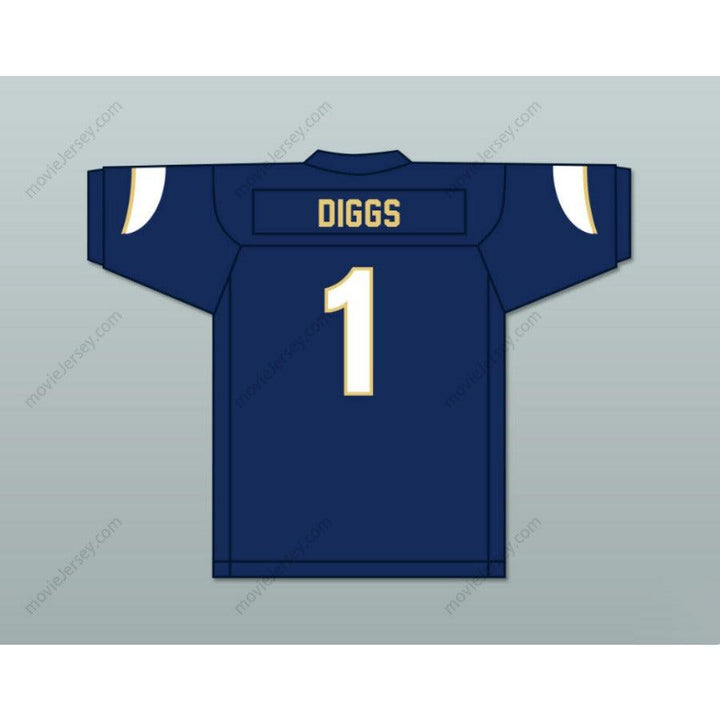 PERSONALIZA CUALQUIER Nombre Número STEFON DIGGS 1 OUR LADY OF GOOD COUNSEL HIGH SCHOOL FALCONS Camiseta de Fútbol con Costuras S-6XL