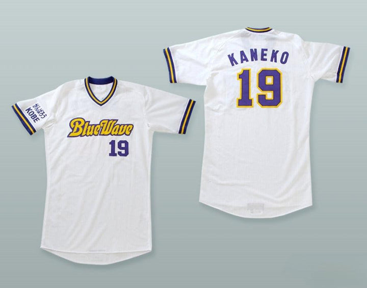 Camiseta de béisbol ORIX BLUEWAVE, personalizada con cualquier nombre y número, CHIHIRO KANEKO 19, bordada, tallas S-6XL