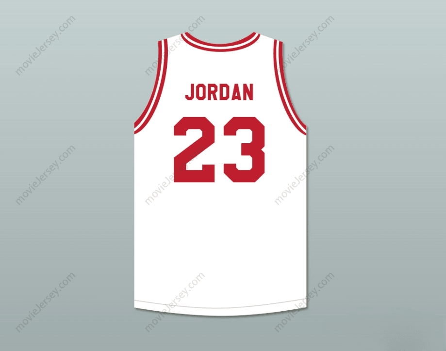 CUSTOM ANY Name Number MICHAEL  23 PUSH EXCEL PRO BASKETBALL CLASSIC WHITE BASKETBALL JERSEY 1988 CHARITY EVENT Top Stitched S-6XL