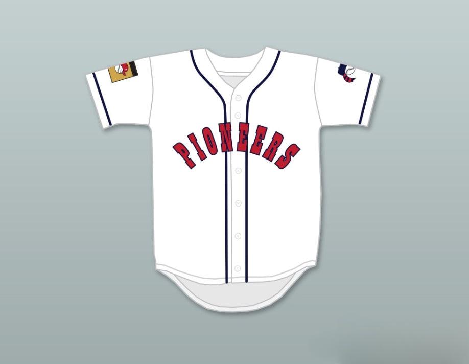 Custom Any Name Number MIKE WIDMER 3 PIONEERS HOME BASEBALL JERSEY HARDBALL SITCOM Top Stitched S-6XL