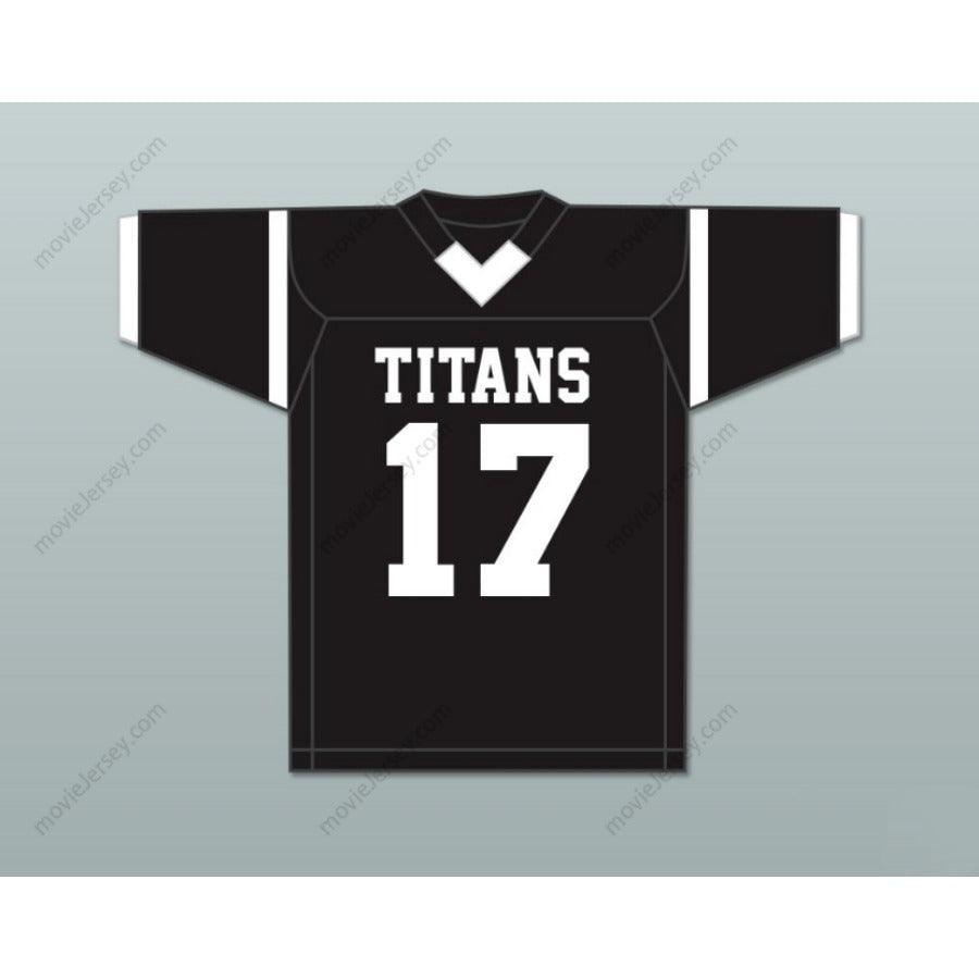 Personaliza Cualquier Nombre y Número DEVONTE WYATT 17 Camiseta de Fútbol de los TITANS de TOWERS HIGH SCHOOL, Cosido, Tallas S-6XL