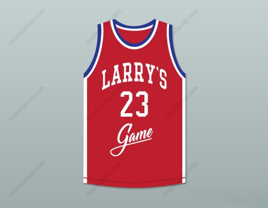 CAMISETA DE BALONCESTO ROJA PERSONALIZADA con Cualquier Nombre Número WAYMAN TISDALE 23 del PARTIDO DE LARRY evento benéfico de 1988 con costuras superiores Tallas S-6XL