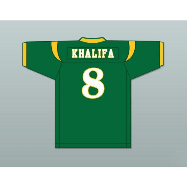 PERSONALIZA Cualquier Nombre Número WIZ KHALIFA 8 Camiseta de Fútbol de la Escuela Preparatoria N. HALE Bordada Tallas S-6XL
